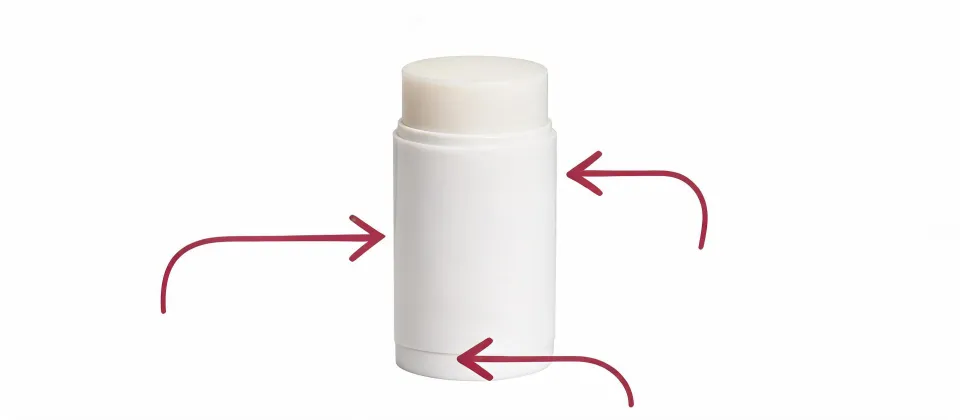 Sun stick specification worksheet illustration, not a premises map